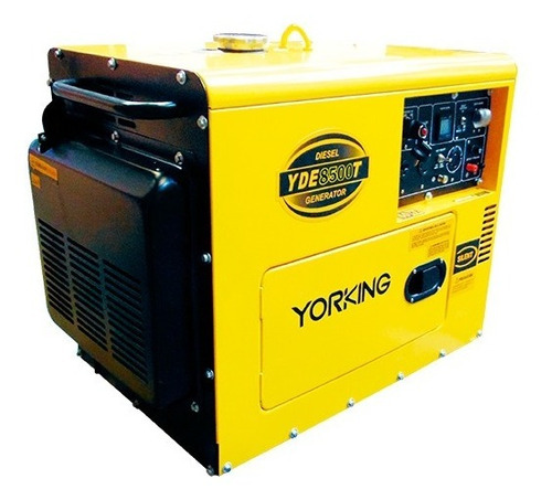 Planta Eléctrica Yorking Diesel 6,5 Kw Yde8500t
