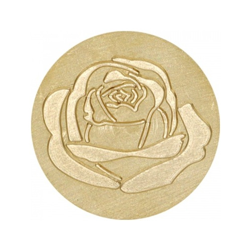 Sello Bronce Para Mango Rosa Lacrar Lacre Cuño Ibi Craft 