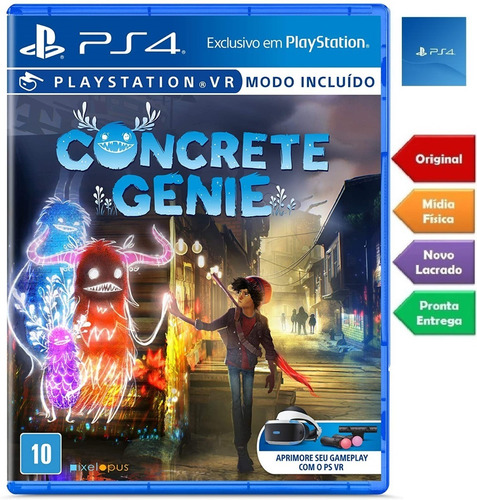 Imagem 1 de 8 de Concrete Genie - Ps4 - Novo E Lacrado!