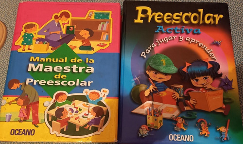 Manual De La Maestra De Preescolar 2 Tomos Nuevo Importado