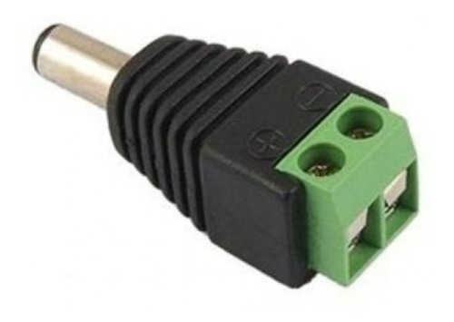 Conector Dc Plug Macho Cctv Voltaje 12v Camara