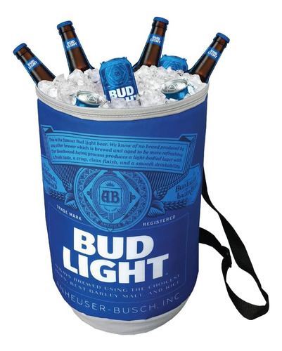 Bolsa Enfriadora Bud Light Para 24 Latas Con Parlantes Bluet