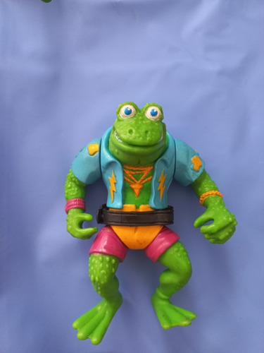 Figura De Tortugas Ninjas Vintage Tmnt De Genghis Frog