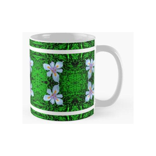 Taza Psicodélico Quincena Lirio Verde Calidad Premium