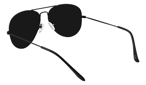 Lentes de Sol Polarizados Rivacc Protección Uv400 Houston Negro