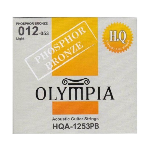 Cuerdas Para Guitarra Acust. 12-53 Hqa1253pb Olympia