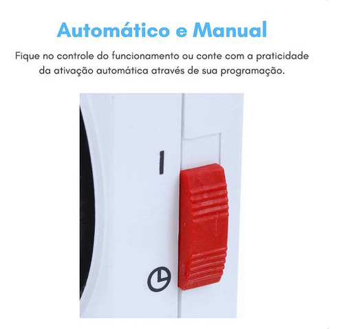 Temporizador Mecânico De Tomada Bivolt 110/220v