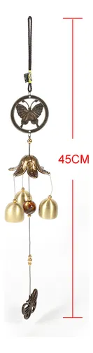Campanillas De Viento Con Decoración Metálica Para Puertas Y