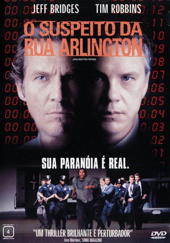 O Suspeito Da Rua Arlington - Dvd - Jeff Bridges