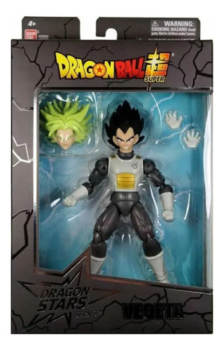 Figura de acción Vegeta Super Dragon Stars 35995 de Bandai Dragon Stars