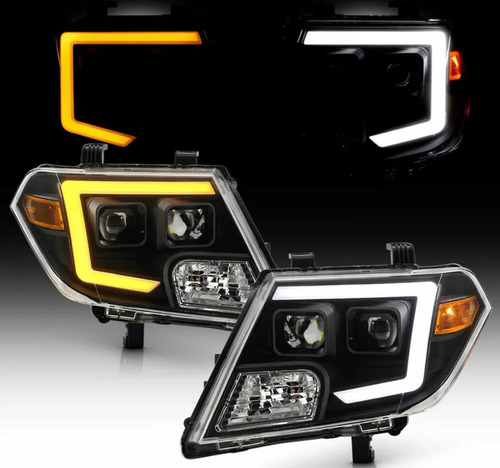 Par Faros Led Nissan Frontier Pro-4x 2009-15 16 2017 18 2019