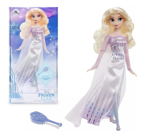 Elsa Frozen Classic Doll Princesas Disney Store