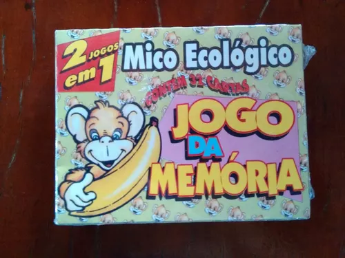 Jogo Da Memória E Mico 2 Em 1 - Mico Ecológico 32 Cartas