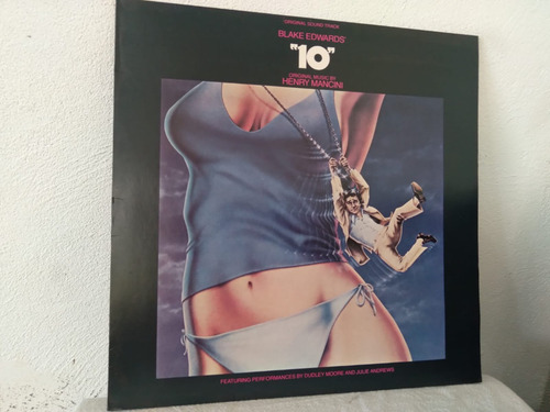 Lp Trilha Filme 10 Blake Edwards - Henry Mancini - Zerado