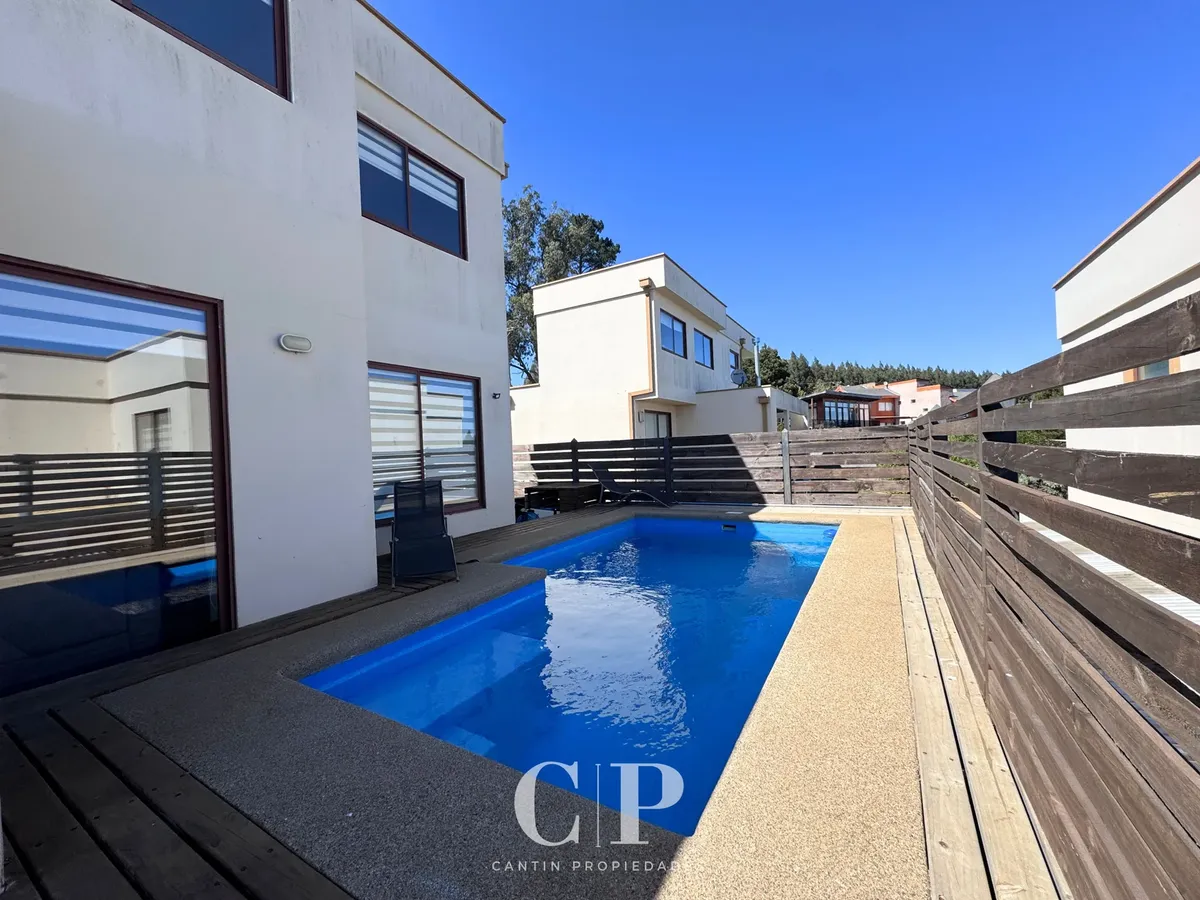 Imagen 5 de 25 de Pingueral: Casa Amoblada, Con Piscina Y Gran Vista