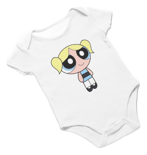 Playera De Bebé Mameluco, Pañalero Chicas Superpoderosas Bur
