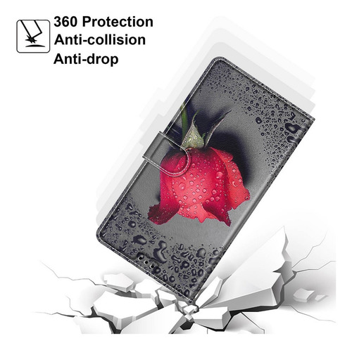 Funda De Piel Sintética Con Tapa For Nokia 1.4