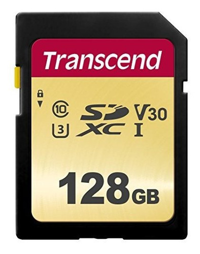 Trasciende Ts128gsdc500s 128 Gb Uhsi U3 Tarjeta De Memoria S