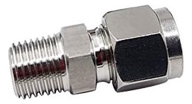 304 Stainless Steel Metric Compression Tube Fitting W/d...