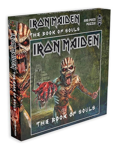 Iron Maiden The Book Of Sould Rompecabezas 500 Piezas