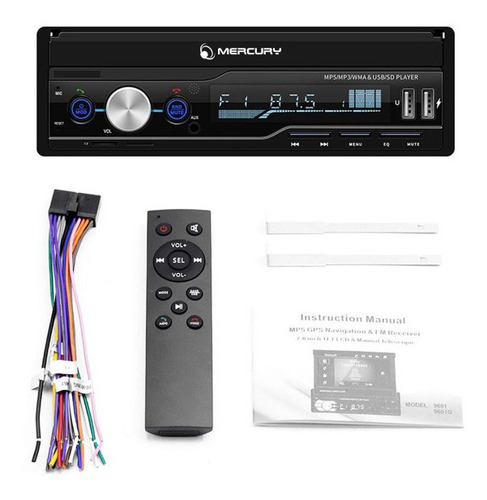 Imagen 4 de 8 de Stereo In Dash Pantalla Bluetooth Gps 7 Pulgadas Am Fm