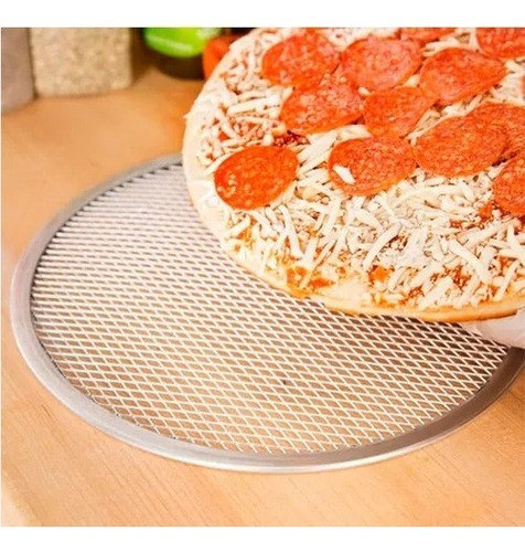 Malla Para Hornear Pizza 30 Cm Aluminio