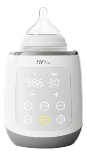 Calentador De Biberones Heyvalue Pantalla Touch Rapida