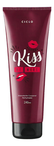 Ciclo Kiss You More Loção Hidratante Perfumado 240ml 