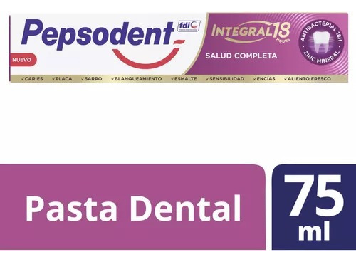 Pepsodent Pasta Dental Integral 18 Salud Completa 75ml