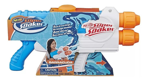 Lanzador Pistola Nerf De Agua Super Soaker Barracuda Hasbro 