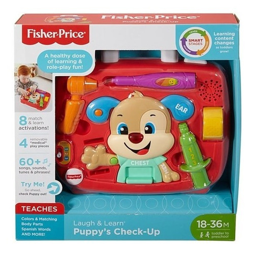 Perrito Botiquin Medico Fisher Price Rie Y Aprende