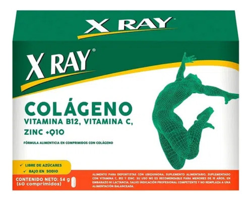 X-ray Colageno Comprimidos X60u.   