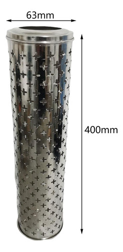 Estufa De Tubo Calentador De Invierno Chimenea Portátil