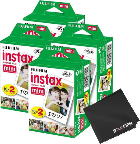 Película Para Cámara Instantánea Fujifilm Instax Mini: 80 To