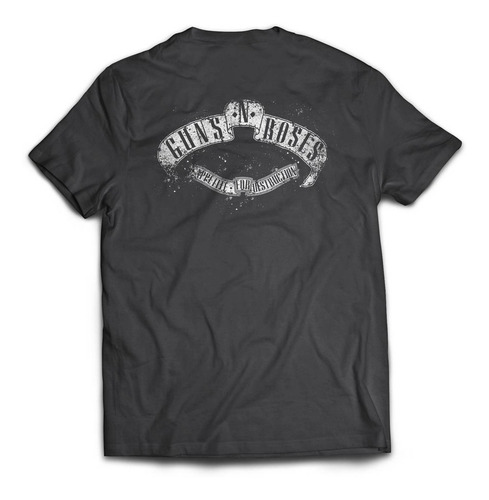 Camiseta Guns And Roses Skulls For Destruction Rock Activity