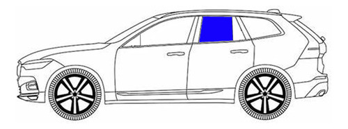 Vidrio Puerta Chevrolet Spark-lt 2005-2013 5p Verde Ti