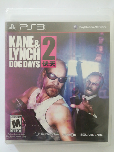 Kane & Lynch 2 Dog Days Ps3 100% Nuevo, Original Y Sellado