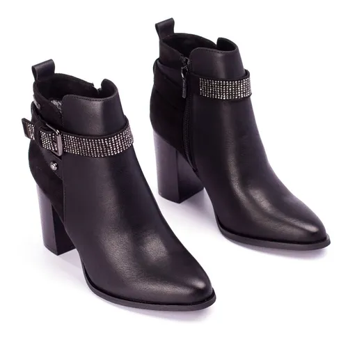 Botas De Mujer Lady Stork Botita Moda Taco Alto Vestir Noche