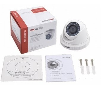 Cámara Seguridad Hikvision Turbo Hd Tvi 1080p 2mp Domo Metal