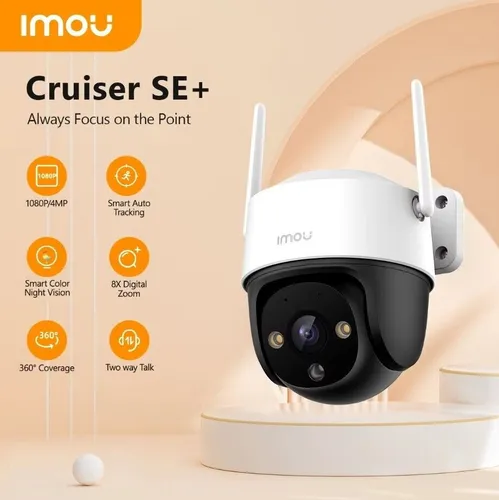 Kit Ip Imou Nvr 8ch + 4 Camara Wifi 1080p Exterior + Disco