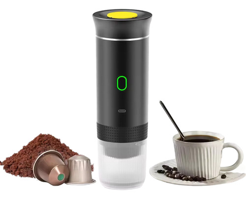 Cafetera Maquina Expresso Portátil 3 En 1 Usb Blanco