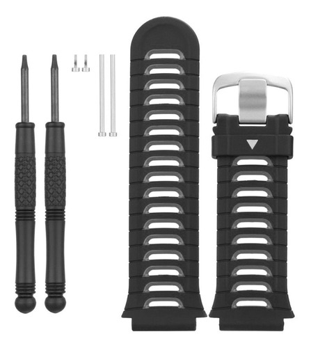 Kit Pulseira Garmin Original 920xt Preto E Cinza