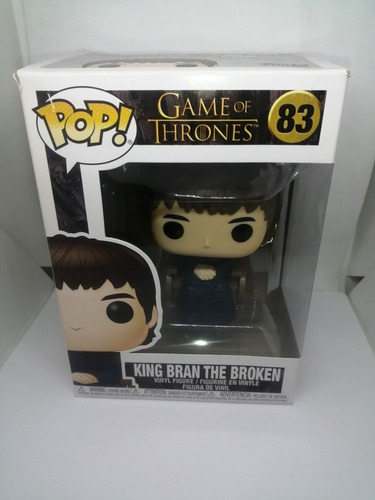 Imagen 2 de 6 de King Bran Game Of Thrones - Funko Pop Caja Dañada