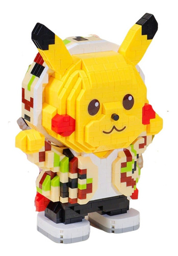 Lp Bricks Pikachu Bloques Tipo Lego Armable 1178 Pcs