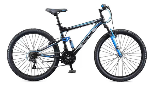 Bicicleta De Montaña R26 Mongoose Launch 2.2 Color Azul Tamaño del cuadro 17