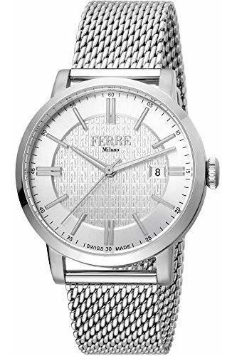 Reloj Ferre Milano Para Hombre Fm1g156m0041 Clásico De