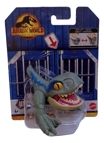 Velociraptor Blue Snap Uncaged Jurassic World Figura Dominio