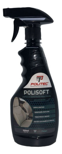 Limpeza E Hidratação Para Couros Polisoft 500ml
