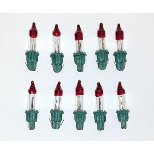 10 Flashers De Bombillas Mini Estilo A, 2.5 Voltios V 0...