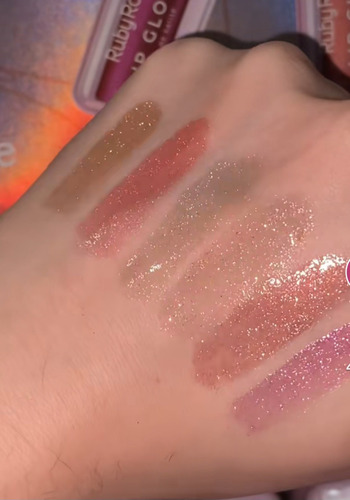Lip Gloss Glitter Ruby Rose